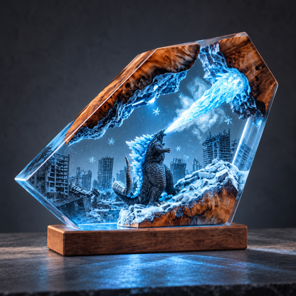Atomic Monster Resin Lamp - Giant Beast Night Light