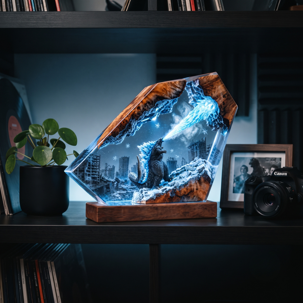 Atomic Monster Resin Lamp - Giant Beast Night Light