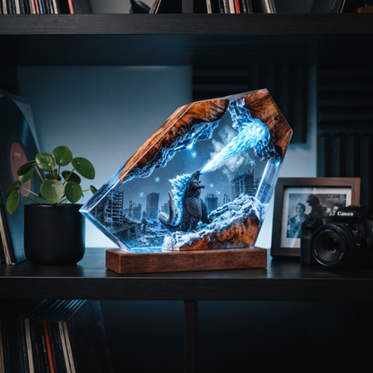 Atomic Monster Resin Lamp - Giant Beast Night Light