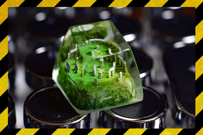 Stonehenge Resin Artisan Keycap, Ancient Wonder Design for Mechanical Keyboard, Handmade Gaming Keycap