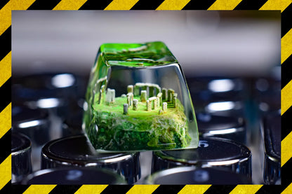 Stonehenge Resin Artisan Keycap, Ancient Wonder Design for Mechanical Keyboard, Handmade Gaming Keycap